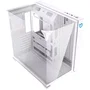 Hiditec SKY Caja Gaming Semitorre Blanca con Cristal Templado